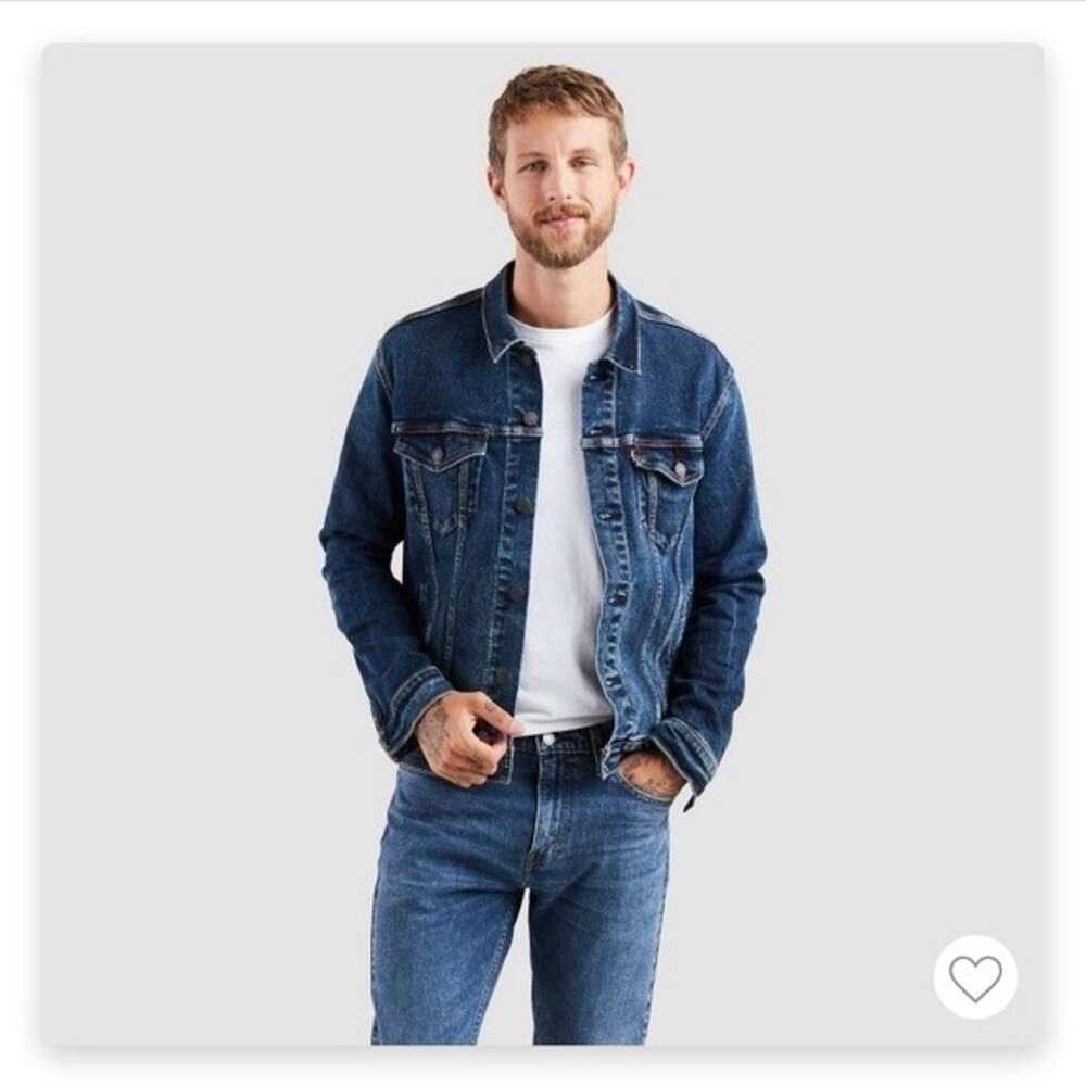 Levi’s Medium Wash Trucker Denim Jacket sz S